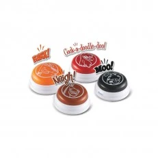 Learning Resources Buttons Animals, 4 pieces