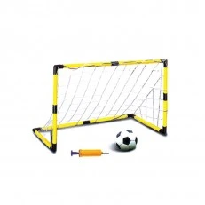Children’s football goal, 91.5 x 48 x 61 cm, with ball and pump