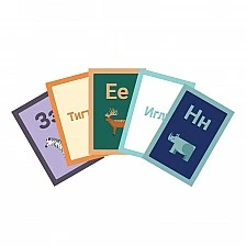 Cubos Educational cards - Bulgarian alphabet, 30 pieces