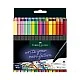 Faber-Castell Grip Тънкописец, 0.4 mm, пастелни и неонови, 5 цвята