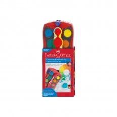 Faber-Castell Watercolor paints Connector, 24 colors, red palette