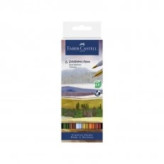 Faber-Castell Goldfaber A.Dual marker Tuscany, 6 pieces