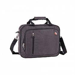 Pulse laptop bag Casual Cationic, 15.6’’, dark gray