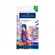 Faber-Castell Goldfaber A.Dual marker, 18 colours