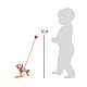 Small Foot Играчка за бутане Папагал, дървена, 47 х 6 х 18 cm