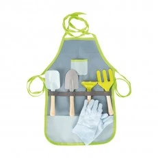 Small Foot Apron with garden tools