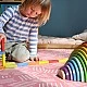 Small Foot Дъга за сортиране, дървена, 14 части