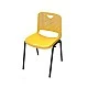 RFG Ученически стол Stilo, 430 х 425 х 460 mm, жълт, от VIII до XII клас