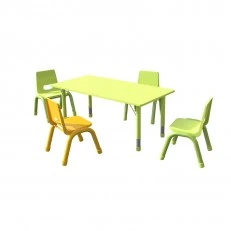 RFG Ученическа маса Fresh, с регулируема височина, 1200 х 600 х 370-620 mm, червена