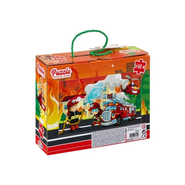 Grafix Puzzle Fire station, 58 x 38.5 cm, 60 pieces