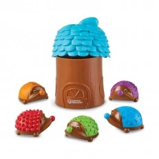 Learning Resources A tree house with hedgehogs for motor skills