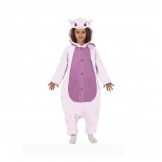Cat costume, purple, for children 5-6 years