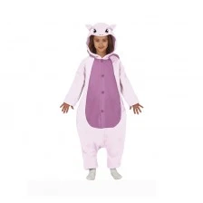 Cat costume, purple, for children 10-12 years