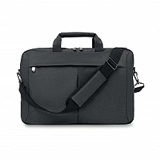 More Than Gifts Laptop bag Stockholm, polyester, 40 x 7 x 28 cm, grey
