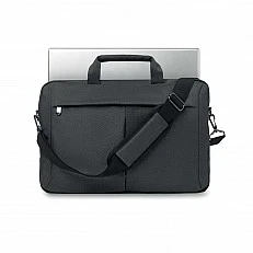 More Than Gifts Laptop bag Stockholm, polyester, 40 x 7 x 28 cm, grey