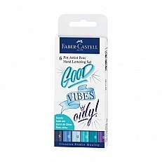 Faber-Castell Goldfaber Sketch brush marker Creative Blue, 6 pieces