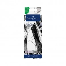 Faber-Castell Goldfaber A.Dual marker Grey, 6 pieces