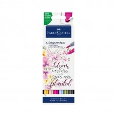 Faber-Castell Goldfaber A.Dual marker Lettering, 6 pieces