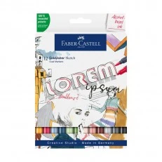 Faber-Castell Goldfaber Sketch marker, 12 pieces