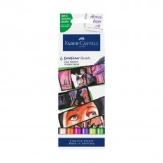 Faber-Castell Goldfaber Sketch marker Graphic, 6 pieces