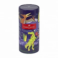 Faber-Castell Connector fibre-tip pens Dinosaur set, 20 colours