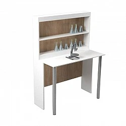 RFG workbench Labo with superstructure HPL top 1200 x 600 x 1650 mm