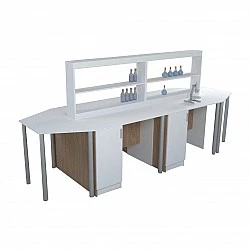 RFG Лабораторен остров Labo, 3600 х 1200 х 1638 mm