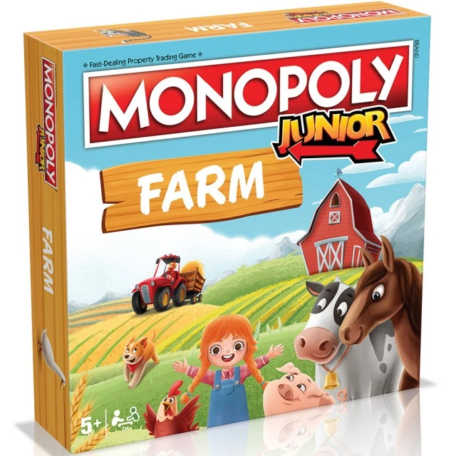 Настолна игра, Winning Moves, Монополи, Джуниър - Ферма