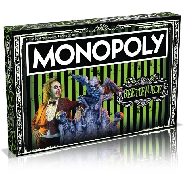 Board Game, Winning Moves, Monopoly, Beetlejuice