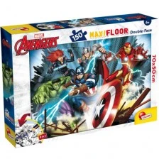 Puzzle, Lisciani, The Avengers, Double-sided puzzle 150 pieces