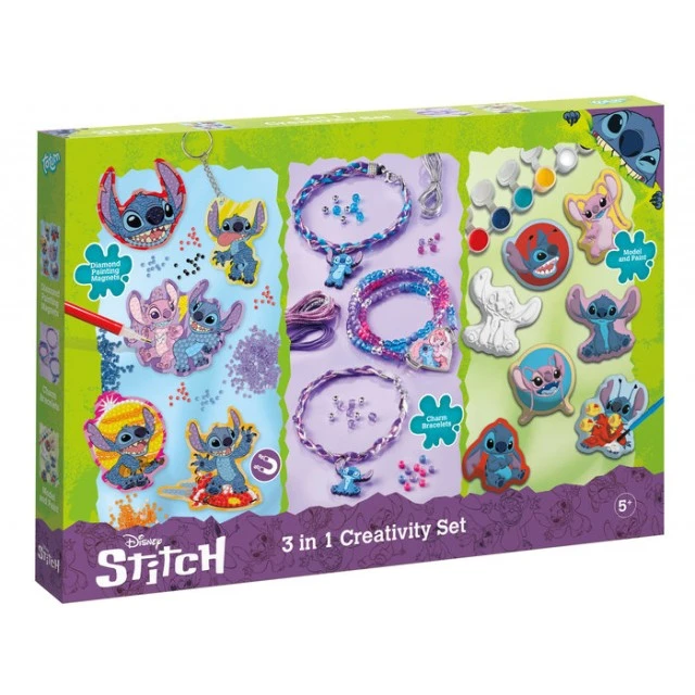 Creative set, Totum, Stitch, 3 in 1