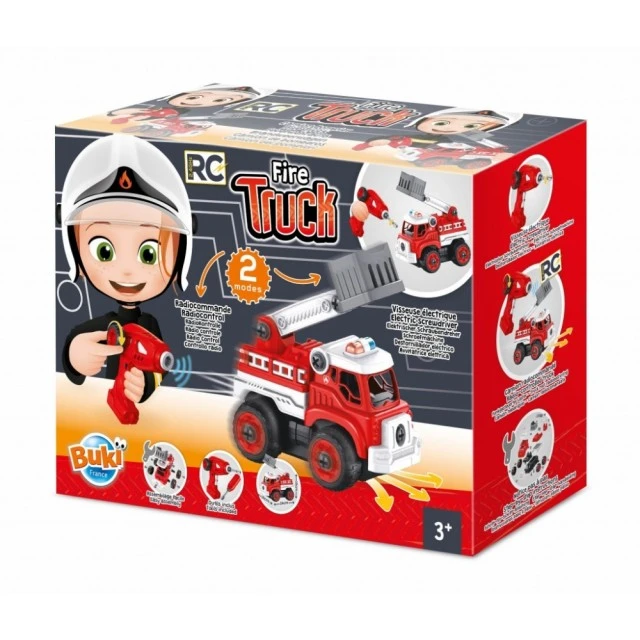 Fire truck with radio control
