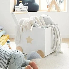 Toy baskets and boxes