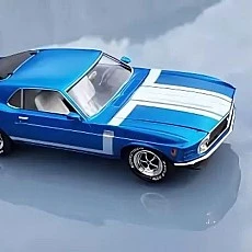 Assembled model cars, trucks and more
