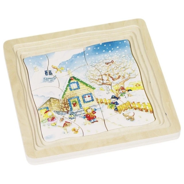 Multi-layer puzzle Seasons