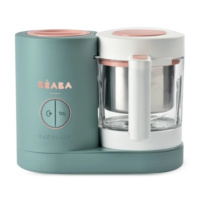 Уред за приготвяне на бебешка храна Beaba Babycook NEO EUCALYPTUS