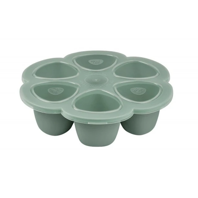 Silicone mold for freezing - 6 x 90 ml, gray