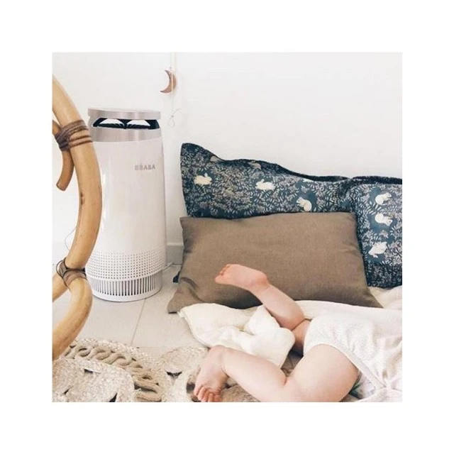 BEABA air purifier with carbon and HEPA filters LED lighting