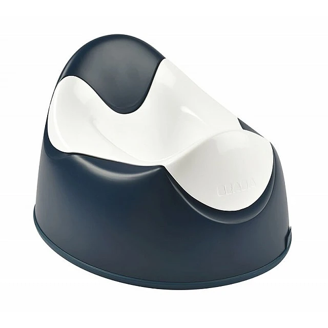 Ergonomic childrens potty night blue