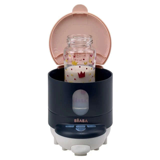 Machine for preparing formula milk and warming bottles and jars BEABA Bib expresso: 3 in 1 processor