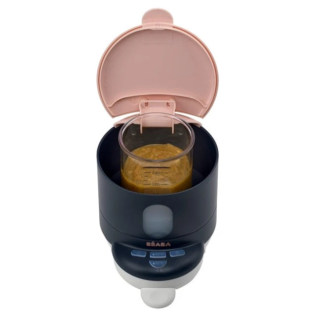 Machine for preparing formula milk and warming bottles and jars BEABA Bib expresso: 3 in 1 processor