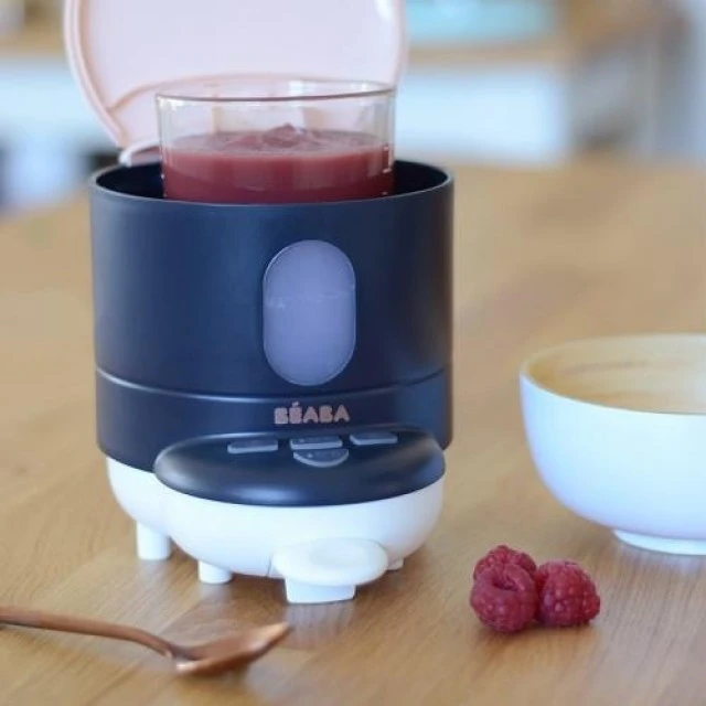 Machine for preparing formula milk and warming bottles and jars BEABA Bib expresso: 3 in 1 processor