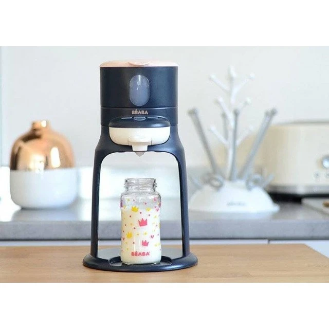 Machine for preparing formula milk and warming bottles and jars BEABA Bib expresso: 3 in 1 processor