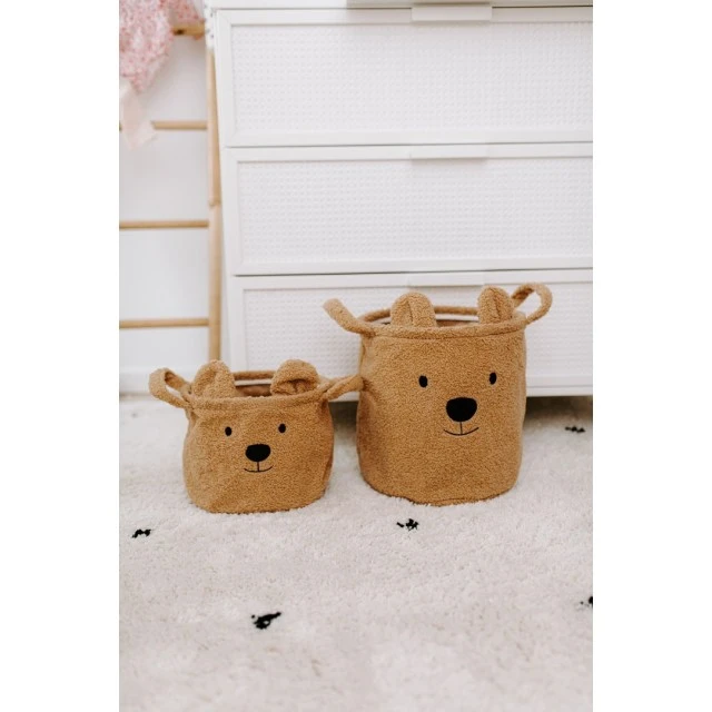 Storage basket 30x30x30 cm teddy