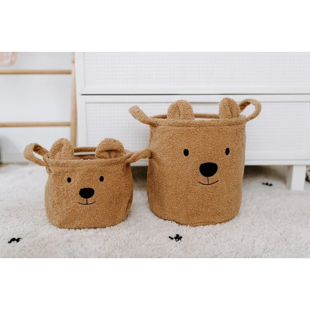 Storage basket 30x30x30 cm teddy