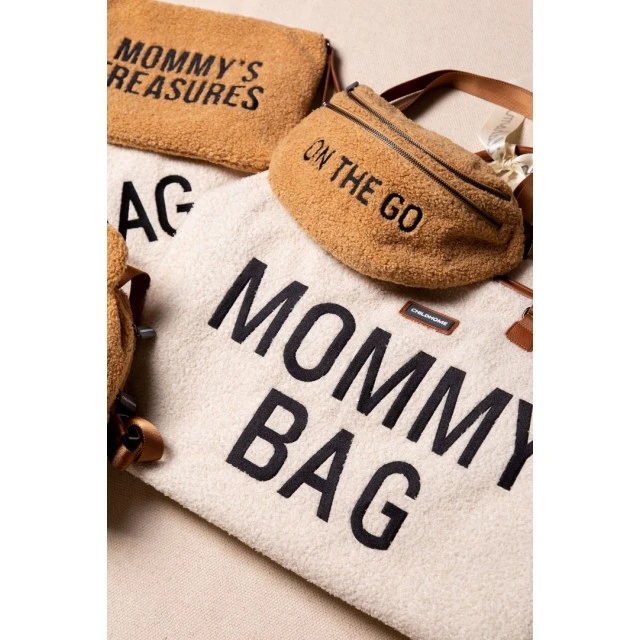 Чанта за кръста banana bag on the go hip bag - teddy бяла