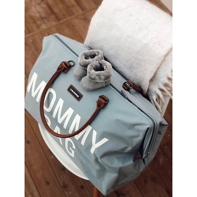 Mommy Bag grey/ecru
