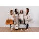 Чанта Mommy Bag кафява LEATHERLOOK
