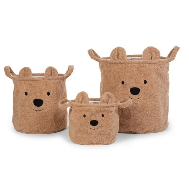 Storage basket 30x30x30 cm teddy
