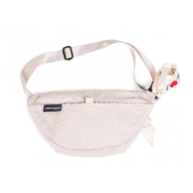 Чанта за кръста banana bag on the go hip bag - teddy бяла